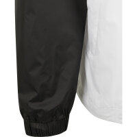 Urban Classics Stand Up Collar Pull Over Jacket blk/wht L