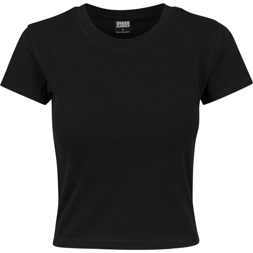 Urban Classics Ladies Stretch Jersey Cropped Tee black L