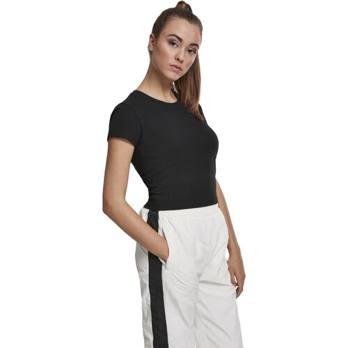 Urban Classics Ladies Stretch Jersey Cropped Tee black L