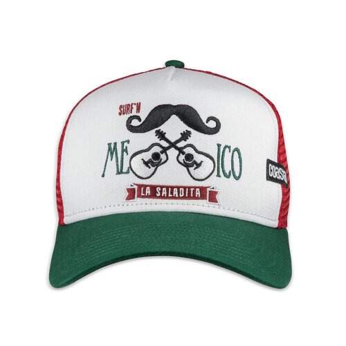 Coastal HFT Cap Mexican Mustache White / Green