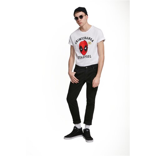 Merchcode Deadpool Chimichanga Tee white M