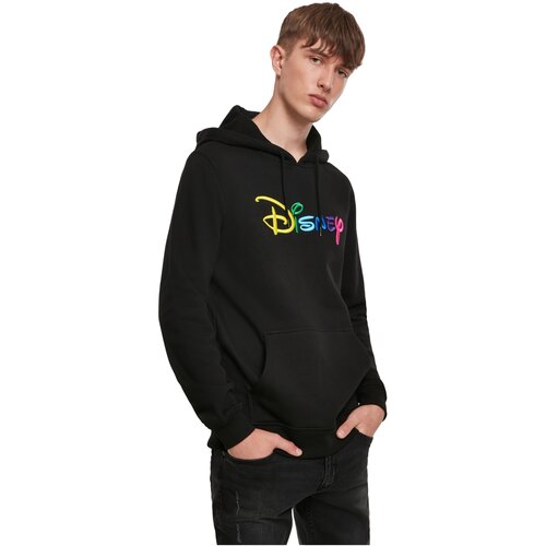 Merchcode Disney Rainbow Logo EMB Hoody black L