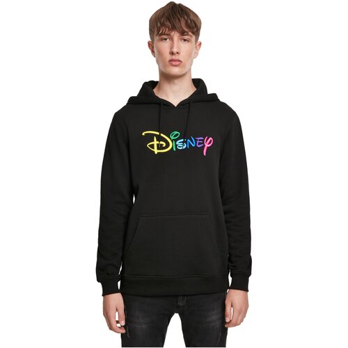 Merchcode Disney Rainbow Logo EMB Hoody black L