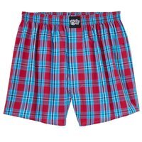 Lousy Livin Boxershorts Lousy Check   Slash Blue L