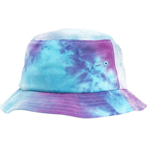 Yupoong Festival Print Bucket Hat purple turquoise one size