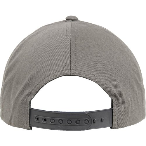 Yupoong 5-Panel Curved Classic Snapback grey one size