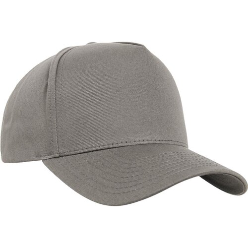 Yupoong 5-Panel Curved Classic Snapback grey one size
