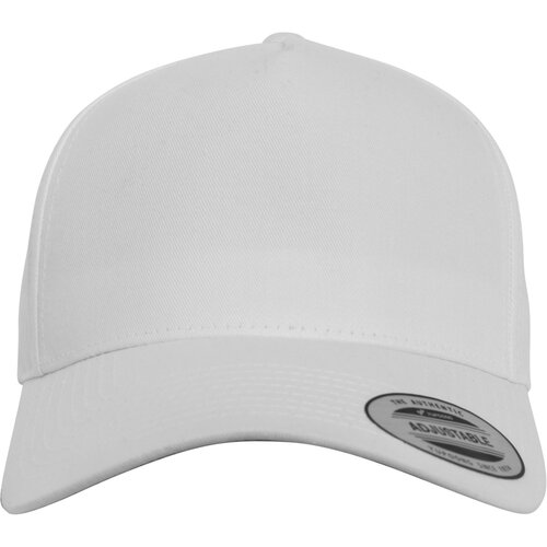 Yupoong 5-Panel Curved Classic Snapback white one size