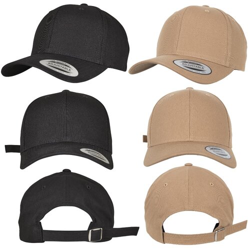 Yupoong 6-Panel Curved Metal Snap