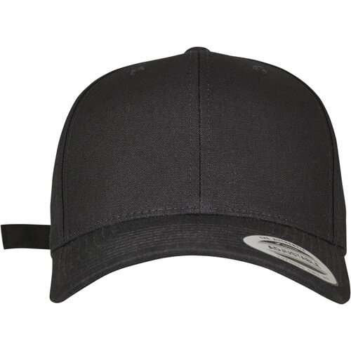 Yupoong 6-Panel Curved Metal Snap black one size