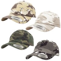 Yupoong Low Profile Camo Washed Cap
