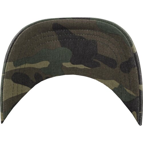 Yupoong Low Profile Camo Washed Cap wood camo one size
