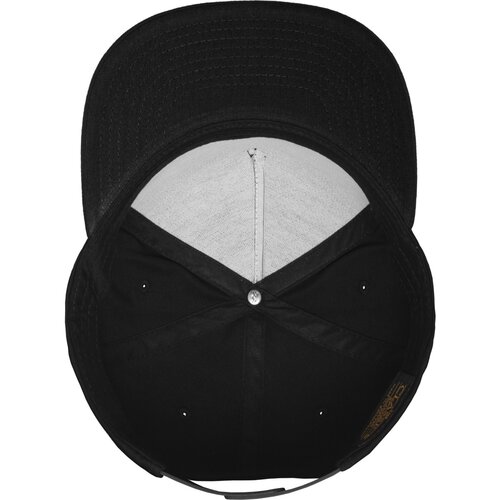 Flexfit 5-Panel Snapback Cap (6007) black/black