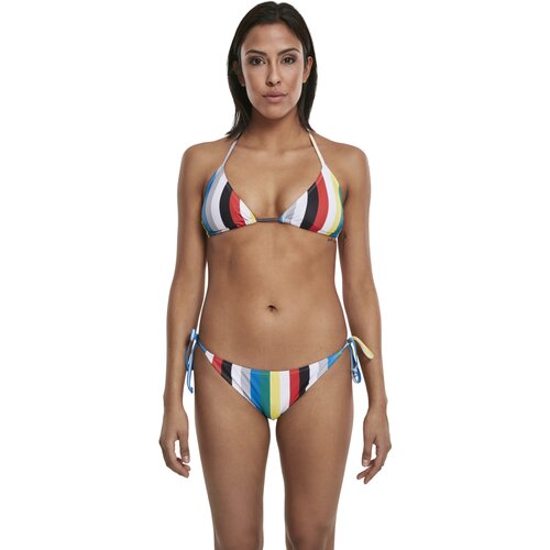 Urban Classics Ladies Stripe Bikini multicolor XS