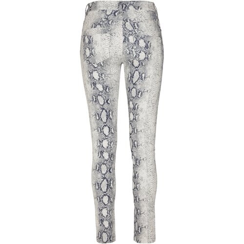 Urban Classics Ladies Animal Stretch Twill Skinny Pants