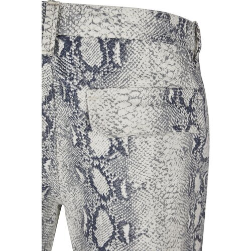 Urban Classics AOP Stretch Shorts offwhite snake 32