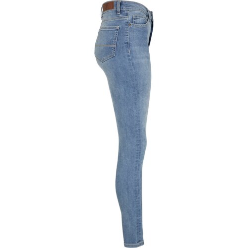 Urban Classics Ladies High Waist Skinny Jeans mid stone wash 27/30