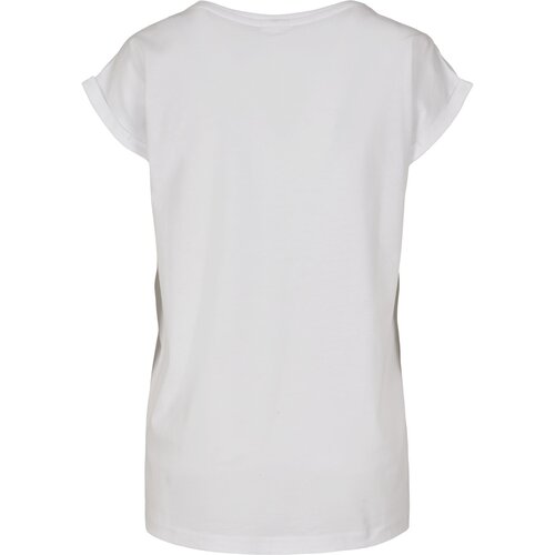 Urban Classics Ladies Organic Extended Shoulder Tee white XXL