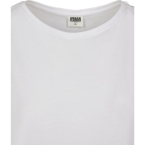 Urban Classics Ladies Organic Extended Shoulder Tee white XXL