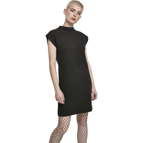 Urban Classics Ladies Naps Terry Extended Shoulder Dress black L