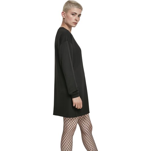Urban Classics Ladies Modal Terry Crew Dress black XS