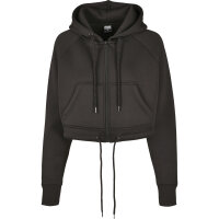 Urban Classics Ladies Oversized Short Raglan Zip Hoody