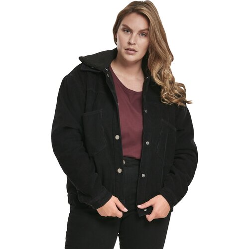 Urban Classics Ladies Oversized Corduroy Sherpa Jacket