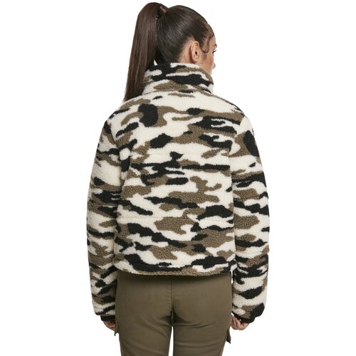 Urban Classics Ladies Camo Sherpa Jacket