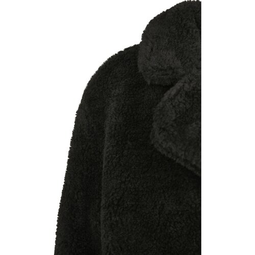 Urban Classics Ladies Oversized Sherpa Coat black 3XL