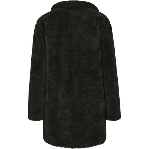 Urban Classics Ladies Oversized Sherpa Coat black 4XL