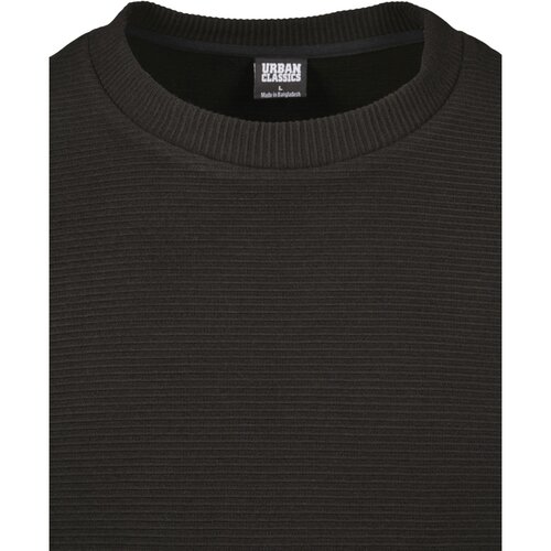 Urban Classics Cut On Sleeve Naps Interlock Crew black M