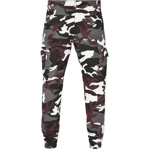 Urban Classics Camo Cargo Jogging Pants 2.0 wine camo 38