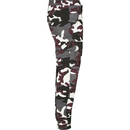 Urban Classics Camo Cargo Jogging Pants 2.0 wine camo 38