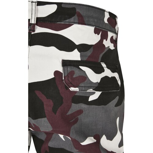 Urban Classics Camo Cargo Jogging Pants 2.0 wine camo 38