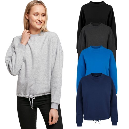 Build your Brand Ladies Oversize Crewneck