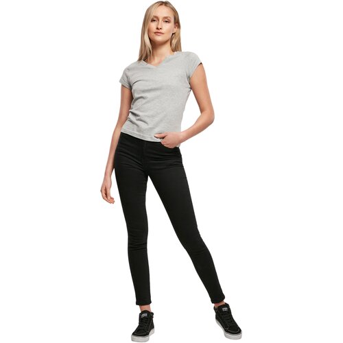 Build your Brand Ladies Basic Tee heather grey XS