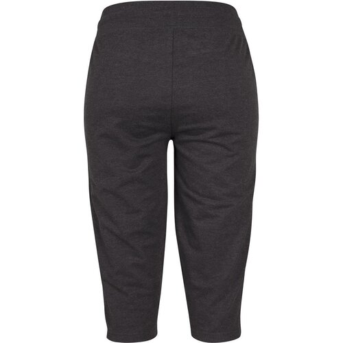 Build your Brand Ladies Terry 3/4 Jogging Pants charcoal XS