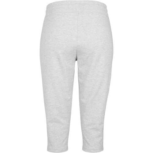 Build your Brand Ladies Terry 3/4 Jogging Pants heather grey XS