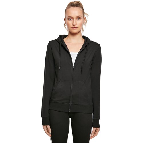 Build your Brand Ladies Terry Zip Hoody black L