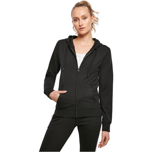 Build your Brand Ladies Terry Zip Hoody black L