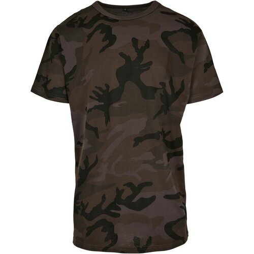 Build your Brand Camo Tee dark camo XXL