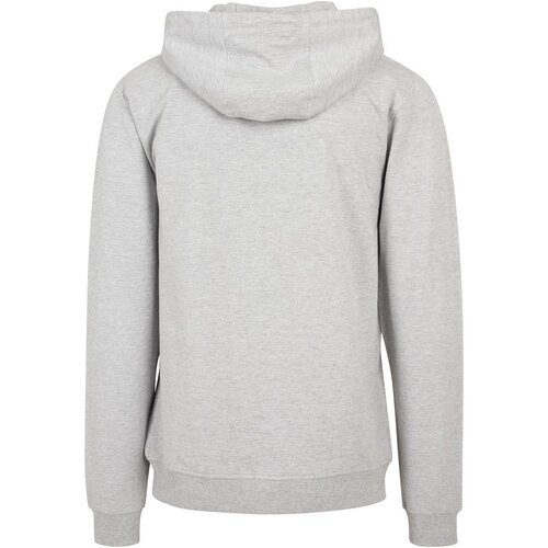 Build your Brand Terry Zip Hoody heather grey XXL