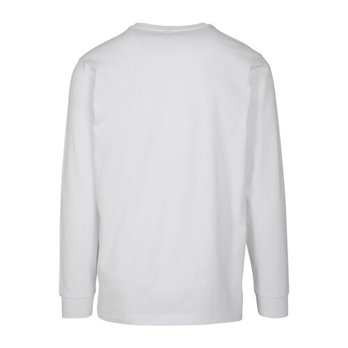 Build your Brand Longsleeve With Cuffrib white XS