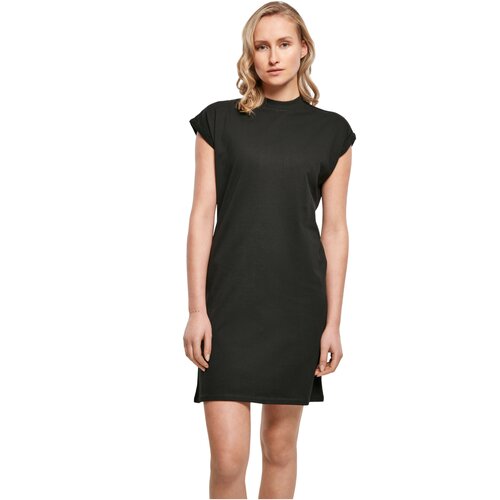 Build your Brand Ladies Turtle Extended Shoulder Dress black 4XL