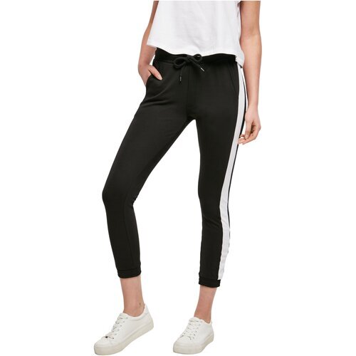 Build your Brand Ladies Interlock Jogpants black/white 3XL