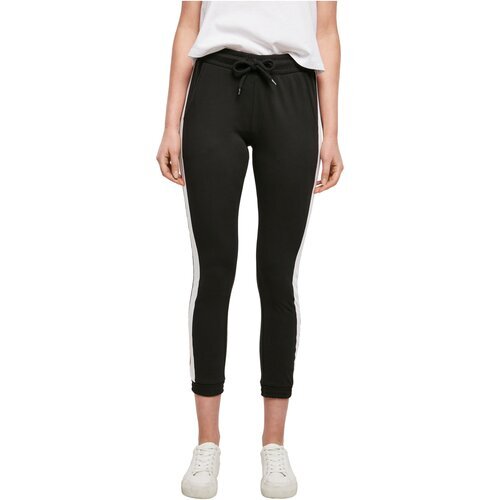Build your Brand Ladies Interlock Jogpants black/white 3XL