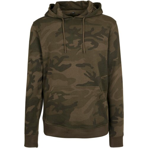 Build your Brand Camo Hoody olive camo XXL