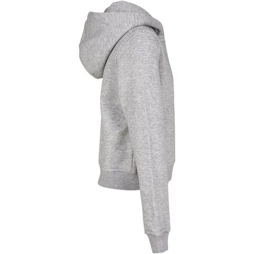 Build your Brand Girls Cropped Sweat Hoody heather grey 158/164