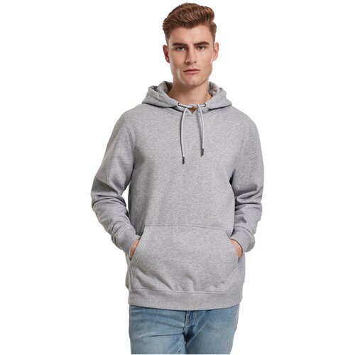 Build your Brand Premium Hoody heather grey XXL