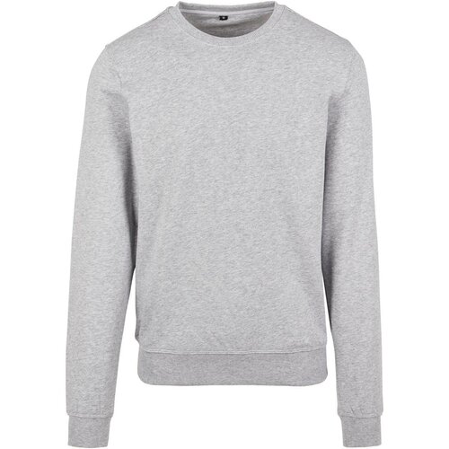 Build your Brand Premium Crewneck heather grey XXL